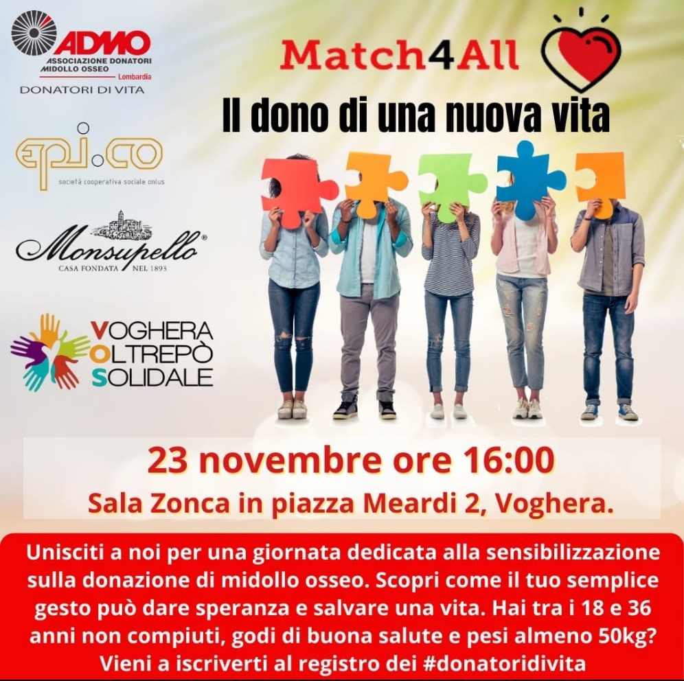 Locandina Match4all Voghera