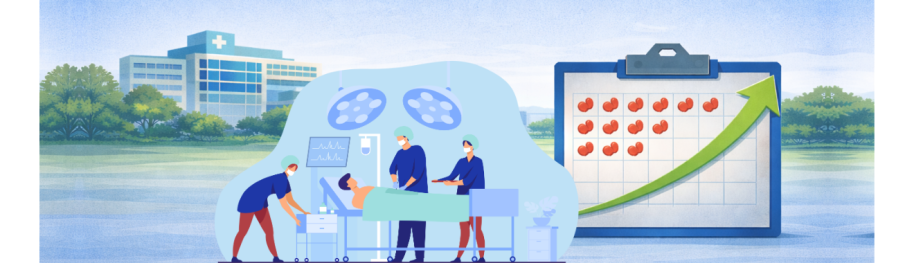 UN MESE DA RECORD: DIECI TRAPIANTI RENALI AL POLICLINICO SAN MATTEO