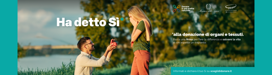 Slider Giornata Nazionale donazione trapiano organi Aprile 2025
