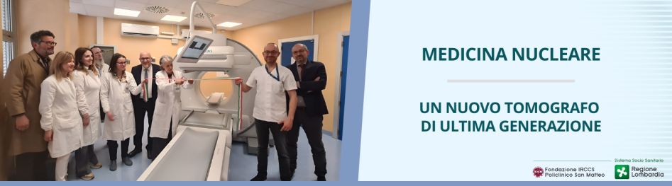 Slider Nuovo tomografo Medicina Nucleare
