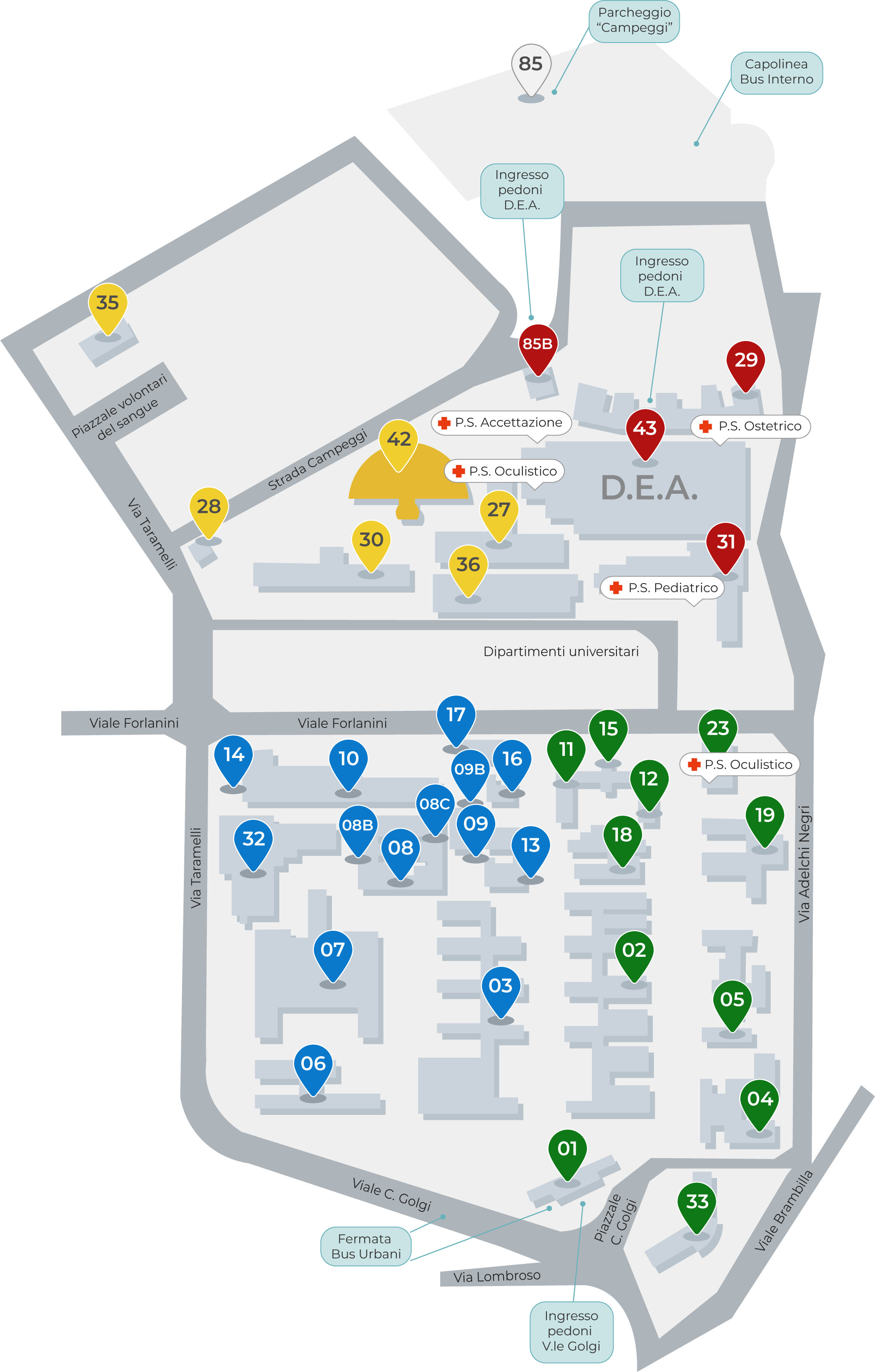 Mappa - SSD Malattie Infettive 3 - Ecografia