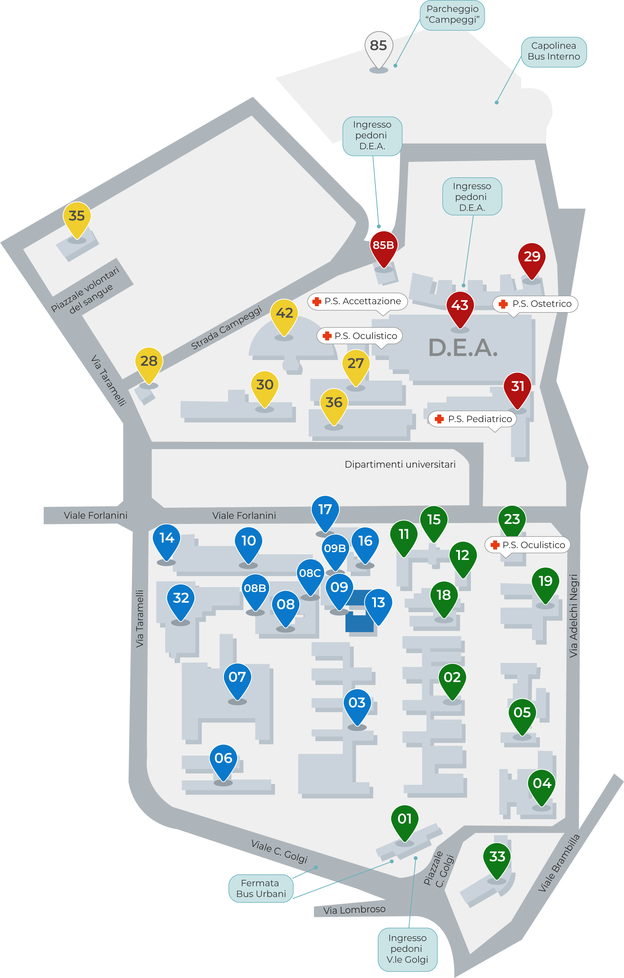 Mappa - SC Farmacia Ospedaliera